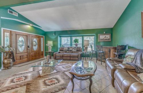Ruidoso House | Charming Home with Patios, Near Ruidoso Downs Casino