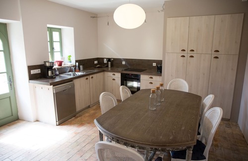 Barjac House | Charming house in a village 15 km from Uzès, heated pool, dominant view