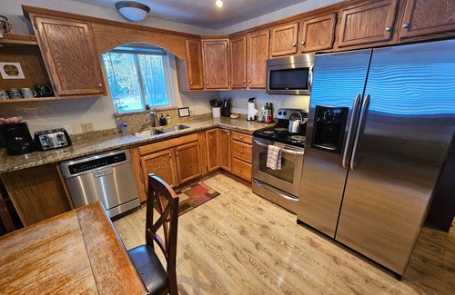 McCall House | Charming house near skiing and golf with hot tub, deck, kayaks, firepit, & W/D