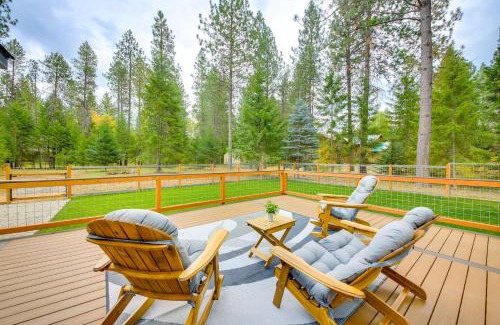 Sagle House | Charming Idaho Home with Hot Tub, Near Beaches!