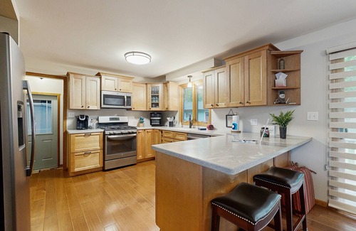 Arbor Vitae House | Charming Lakefront home w/dock, gas grill, fire pit, on ATV/Snowmobile trail