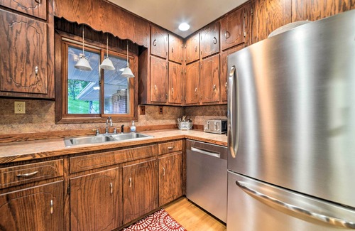 New Concord House | Charming Lakefront Home w/Grill & Fire Pit!