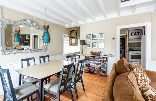 Beach Institute Cottage | Charming Lofted Cottage w/King Bed and Easy Parking by Lucky Savannah
