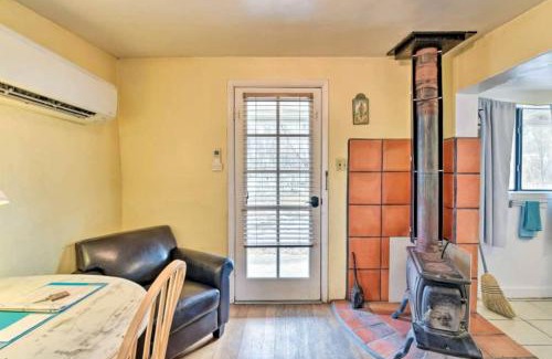 San Cristobal House | Charming Log Cabin Rental on Eco-Farm near Taos Ski Valley