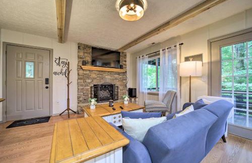 Maggie Valley House | Charming Maggie Valley Getaway with Fire Pit!