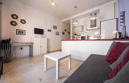 El Ejido Apartment | Charming Malaga Stay: Walk to Top Sights