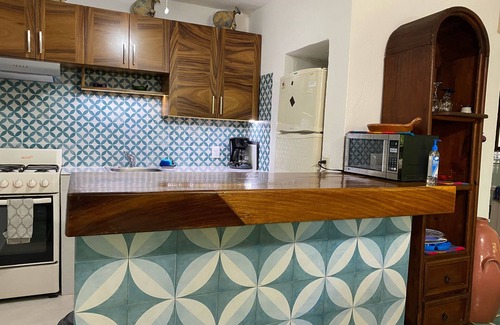 North Hotel Zone Condo | Charming Mexican Style Condo, across the street to the beach!