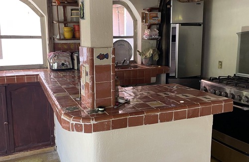 Barra de Potosi House | Charming Mexican Villa with 4 Bungalows WiFi and AC in lovely Barra De Potosi