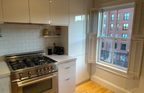 South End Condo | Charming & Modern 2-Bedroom Brownstone with Private Deck