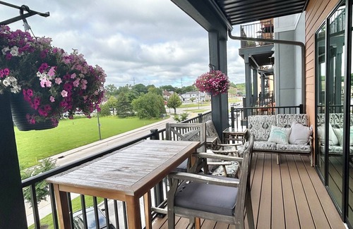 Sheboygan Condo | Charming, Modern Riverfront 2-bedroom South Pier, Sheboygan Condo