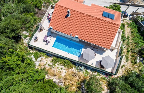 Mokosica Villa | Charming Mokosica Villa 3 Bedrooms Villa Tranquility Nest Beniva Private Pool Partial Sea Vi
