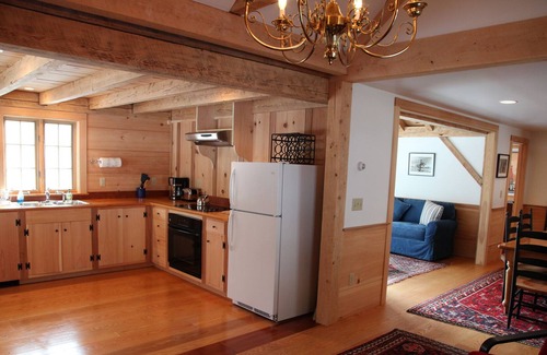 Shelburne Falls House | Charming New England House Surrounded By Trees, Field And Pond