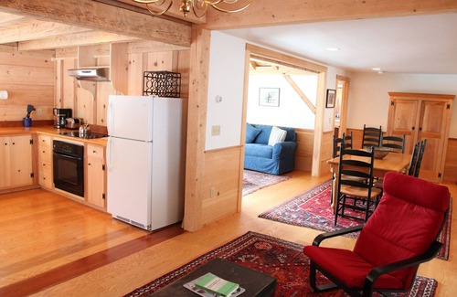 Shelburne Falls House | Charming New England House Surrounded By Trees, Field And Pond
