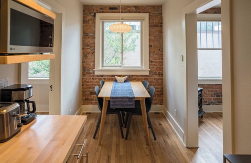 Historic Downtown Durango Apartment | Charming Pet Friendly King One Bedroom Suite w/Kitchen + Living