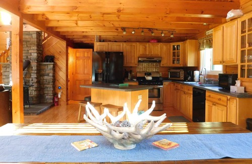 Sweden Cottage | Charming pet friendly (small dogs with review) log home w/plenty of privacy!