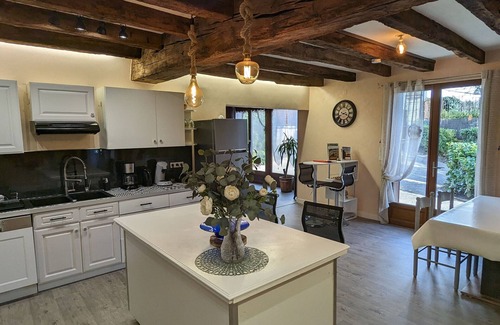 Chateauroux Cottage | Charming Renovated Home: Modern Comfort Near Châteauroux Center, Sleeps 10, Private Courtyard