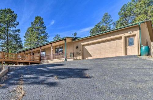 Ruidoso House | Charming Ruidoso Home with Deck and Lovely Views!