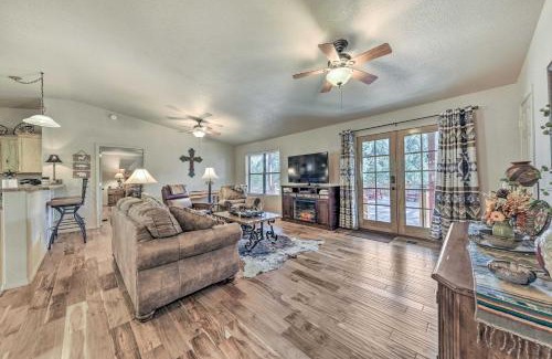 Ruidoso House | Charming Ruidoso Home with Deck and Lovely Views!