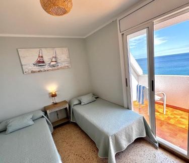 Costa Dorada Apartment | Charming Sea Front 3 Bedroom Apartment - incredible views!