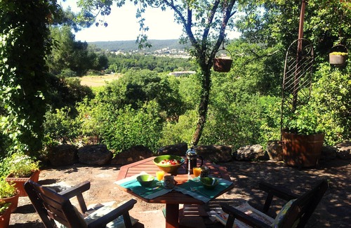 Goudargues Cottage | Charming Stone Cottage Property with pool and great views