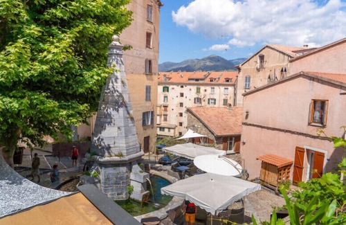 Corte Apartment | Charming T1 full center Corte 13 cours paoli free wifi quiet bright