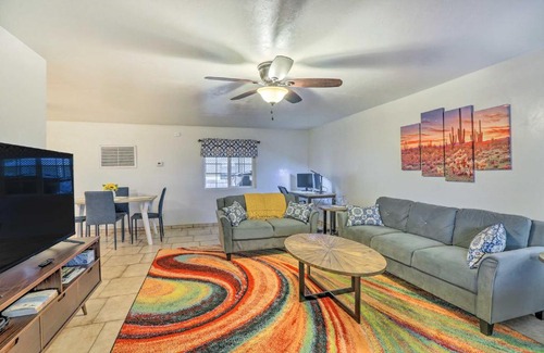 Flowing Well Neighborhood House | Charming Tucson Home with Covered Patio and Grill!