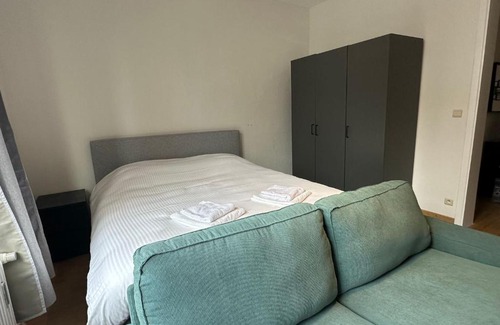 Postel Apartment | Charming Uccle Apartment with City Views