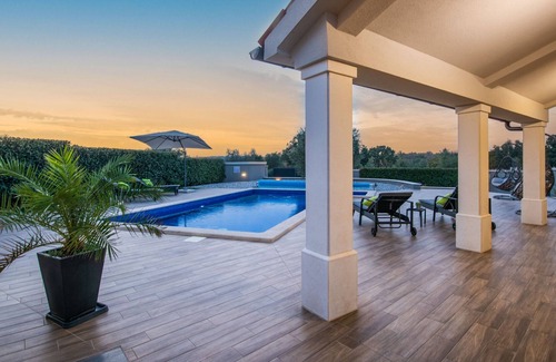 Filipana Villa | Charming villa Caerus with heated pool, sauna, children's playground
