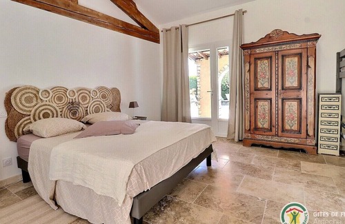 Salavas Villa | Charming villa L'Opaline - 4 bedrooms - 3 bathrooms - swimming pool - 5 air conditioners