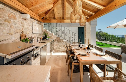 Zupa dubrovacka Villa | Charming Villa Maria with pool surrounded with a Mediterranean plants