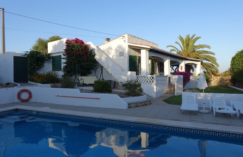 Alayor Villa | ❤️ CHARMING VILLA, NEAR BEACH, BIG POOL, WIFI, 3 BR, LARGE VIEWS COUNTRY & SEA