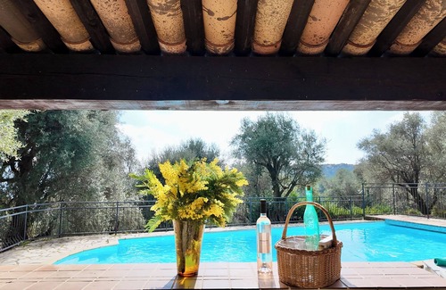 Falicon House | Charming villa with panoramic views in the hills above Nice