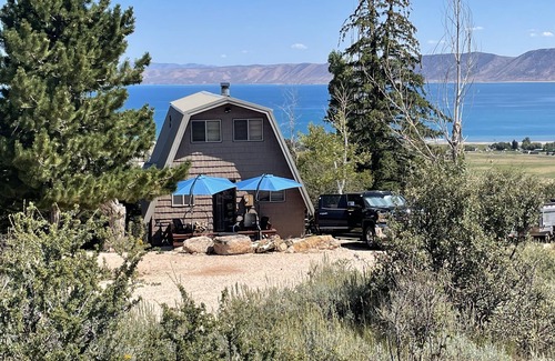 Sweetwater Cabin | Charming vintage A Frame Mountain Retreat with fantastic lake views