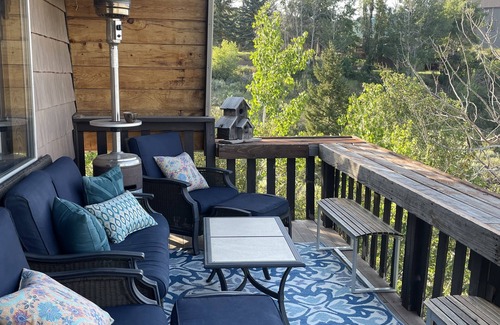 Sweetwater Cabin | Charming vintage A Frame Mountain Retreat with fantastic lake views