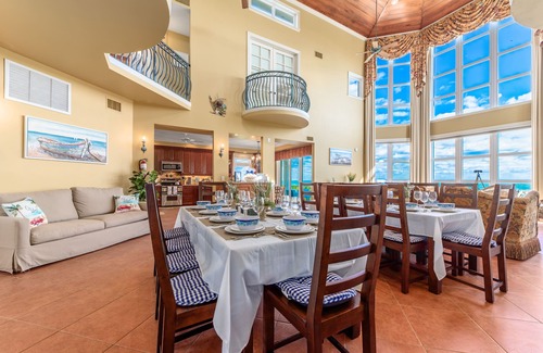 Jensen Beach House | Chateau de la Mer: Gated Fla Beach Estate w/heated pool, hot tub, elevator.