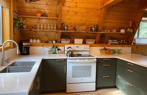 Meadow View Heights Cabin | Cheerful Couples Get-Away Cabin at 8,500 Feet