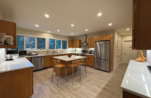 Town of Copake House | Cheerful Home with Stunning Views and Indoor Fireplace
