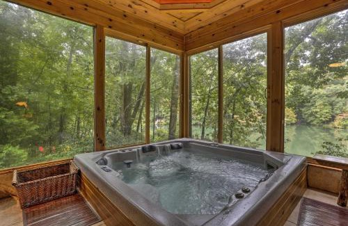 Blue Ridge House | Cherry Lake Lodge with Hot Tub, Fire Pit and Game Room