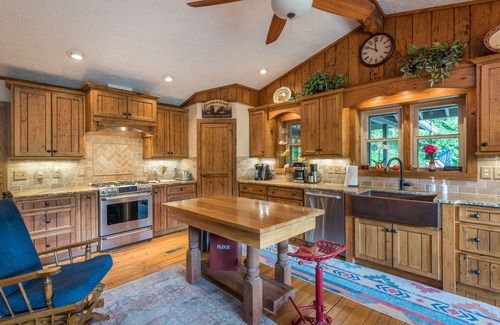 Canton Cabin | Chestnut House | Mountain Views & River Access!