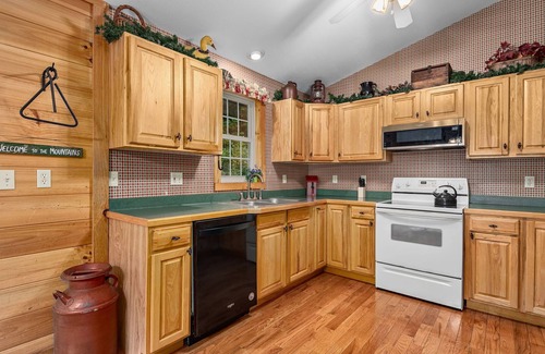 Weaverville Cabin | Chestnut Lodge, near Asheville, NC, sits in a quiet wooded area of Weaverville.