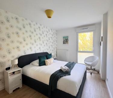 La Courrouze Apartment | Chez Jules, Rennes centre