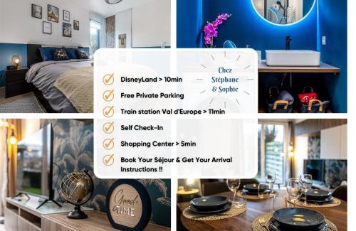 Montevrain Apartment | Chez Stéphane & Sophie - 10min DisneyLand, Free Parking, Big Garden