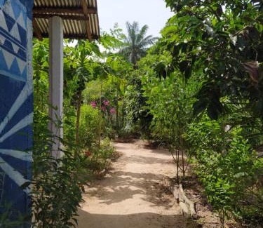 Oussouye House | Chez Yaya, chambre bleue