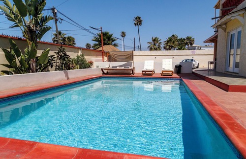 Ensenada Apartment | Chic 1-bedroom apartment with ocean views, sun bathing deck, pool in Ensenada.