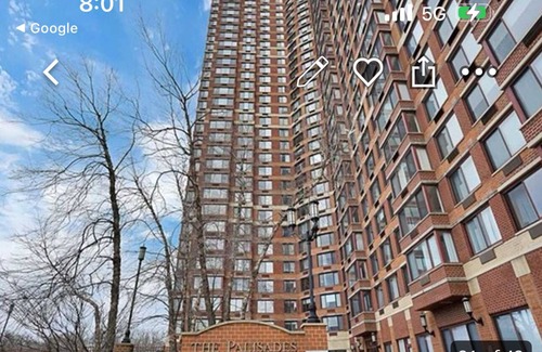 Snyder Square Apartment | Chic 1-bedroom with fitness room and AC in fabulous Fort Lee