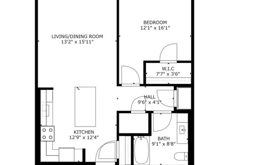 Burlington Apartment | Chic 1BR in The Huntington Near Tech Corridor