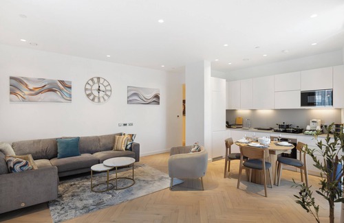 Dudden Hill Apartment | Chic 2-bedroom apartment with WiFi, fitness room in brilliant London