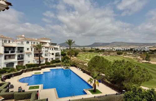 Jeronimo y Avileses y Balsicas de Arriba Apartment | Chic apartment with lovely terrace, pool & golf view