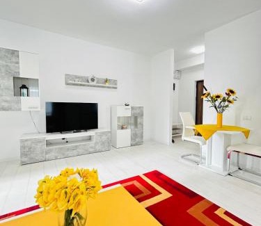 Calea Sever Bocu Apartment | Chic city home