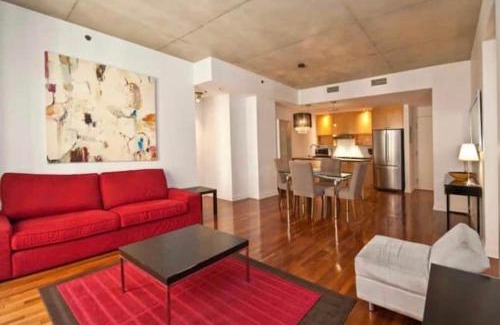 Gay Village Apartment | Chic Downtown Montreal Condo 2 Bed 2 Bath Free Indoor Parking